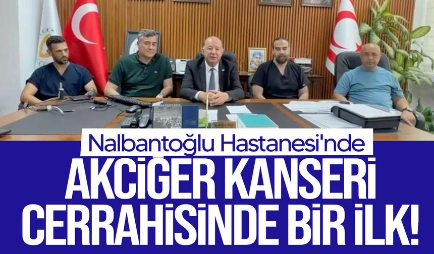 Nalbantoğlu Hastanesi'nde bir ilk