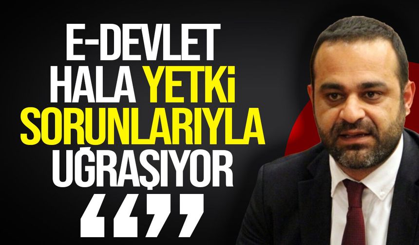Ongun Talat: "E-Devlet'i Hükümet Değil Meclis Kurdu"