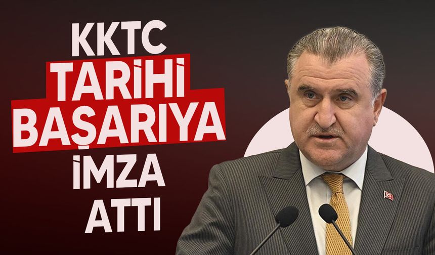 Osman Aşkın Bak’tan KKTC Milli Takımı’na Tebrik
