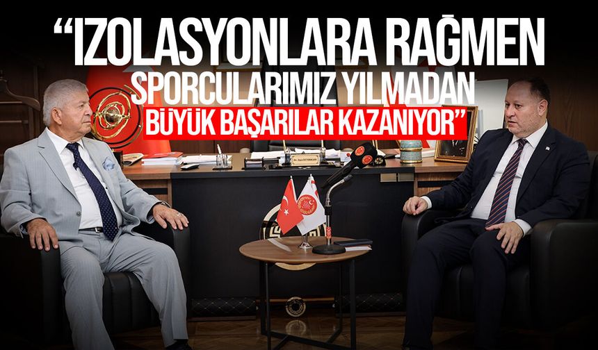 Öztürkler: “İzolasyonlara rağmen sporcularımız yılmadan büyük başarılar kazanıyor”