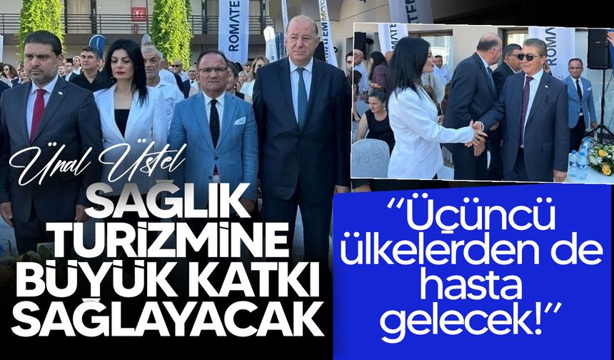 Romatem Move Kıbrıs İleri Teknoloji ve Robotik Fizik Tedavi Rehabilitasyon Hastanesi hizmete açıldı