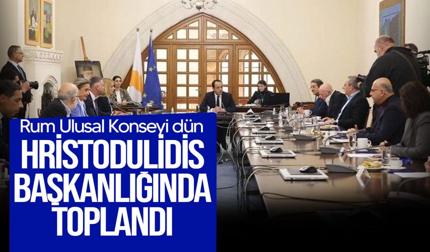 Rum Ulusal Konseyi Toplandı