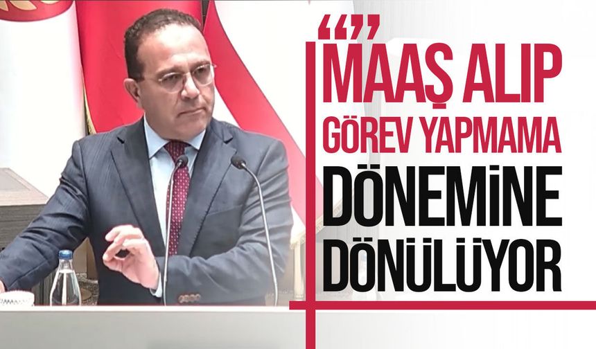 Şahali’den üst kademe yöneticileri düzenlemesine sert eleştiri: “Müşavirlik sistemi geri geliyor”