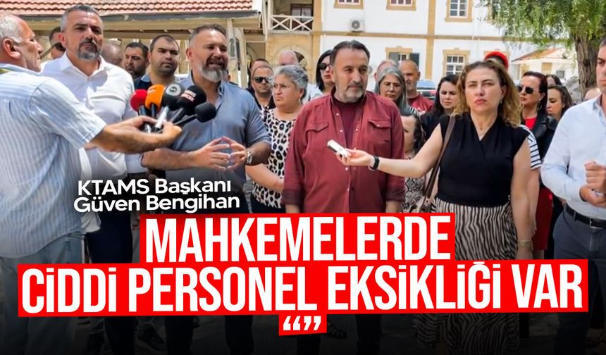 Sendikalardan Mahkemelerdeki Personel Eksikliğine Tepki