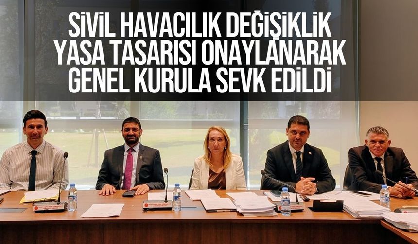 Komite,  UBP Milletvekili Komite Başkanı Sunat Atun Başkanlığında toplandı