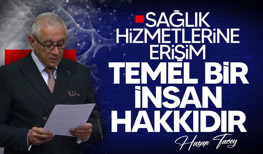 Taçoy AKPA'da Göçmenlerin Sağlık Hakkını Gündeme Taşıdı