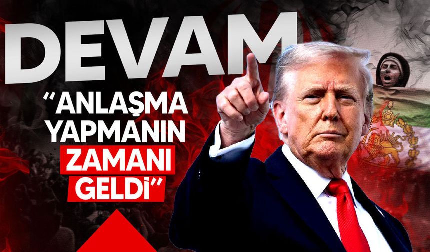 Trump’tan İran açıklaması: “Görüşmeler kesintisiz devam ediyor”