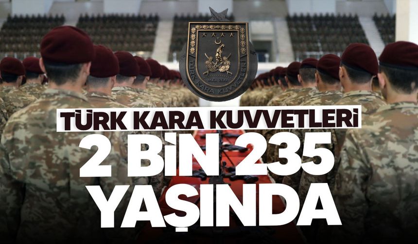 Türk Kara Kuvvetleri’nin 2 Bin 235’inci Kuruluş Yıl Dönümü KKTC’de de Kutlanacak