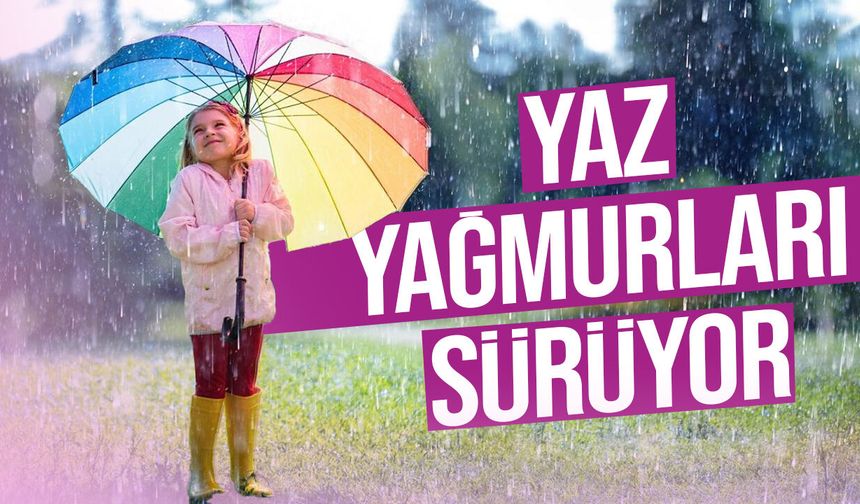 Yaz yağmurları sürüyor: Son 24 saatte en fazla yağış Salamis’e düştü