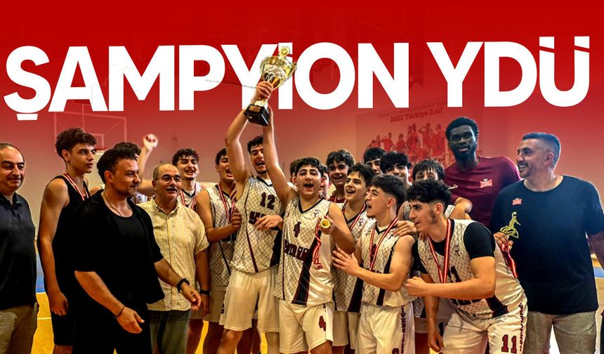 Yakın Doğu U16 Erkek Basketbol Takımı şampiyon oldu