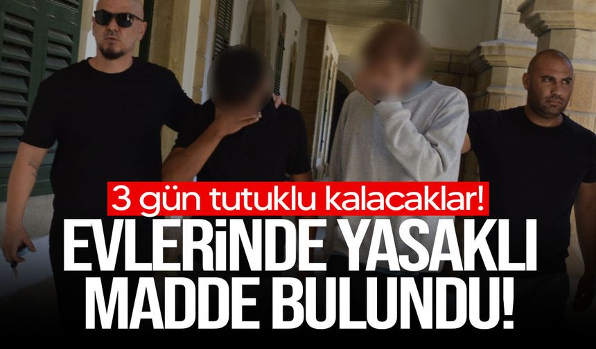 Yasaklı madde zanlıları mahkemeye çıkarıldı!