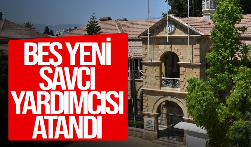Yüksek Savcılar Kurulu 5 yeni savcı yardımcısı atadı