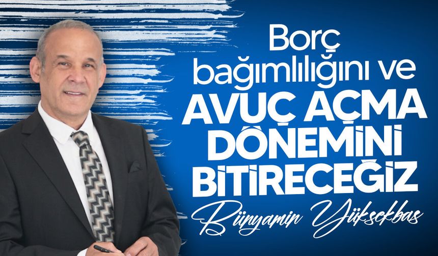 Yüksekbaş: “Halkın kırılmış güvenini yeniden inşa edeceğiz”