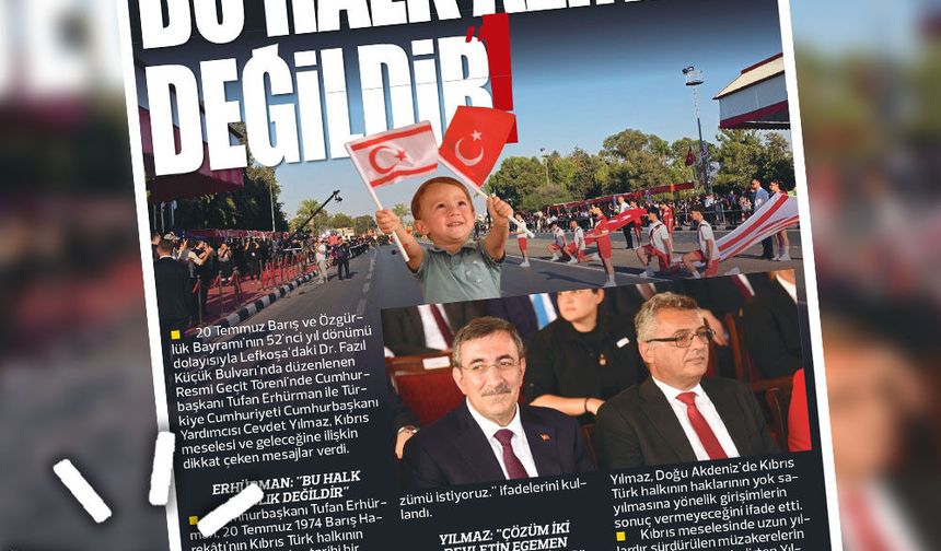 21 TEMMUZ 2026 KIBRIS GERÇEK MANŞET