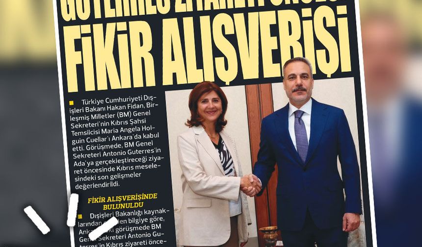 25 TEMMUZ 2026 KIBRIS GERÇEK MANŞET