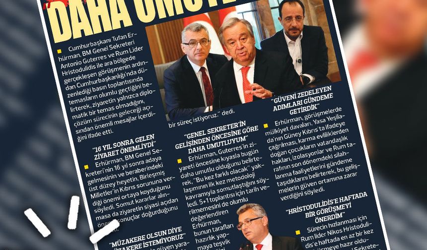 30 TEMMUZ 2026 KIBRIS GERÇEK MANŞET