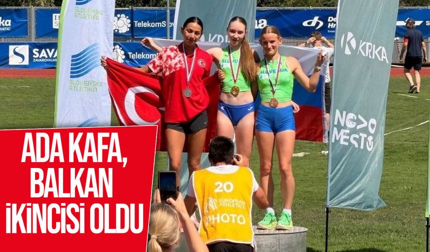 Ada Kafa U18 Balkan Şampiyonası'nda gümüş madalya kazandı