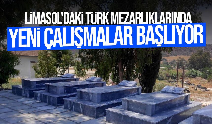 Ali Tuncay: Türk ve Rum mezarlıklarında koruma ve restorasyon çalışmaları sürüyor