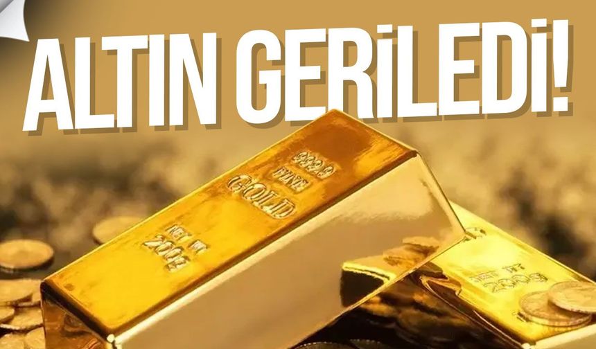 Altın fiyatlarında sert düşüş