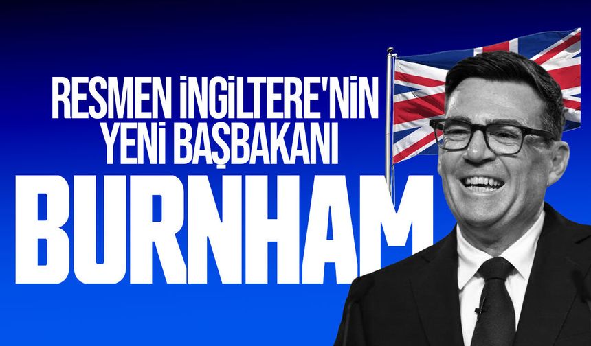Andy Burnham İngiltere'nin yeni başbakanı oldu