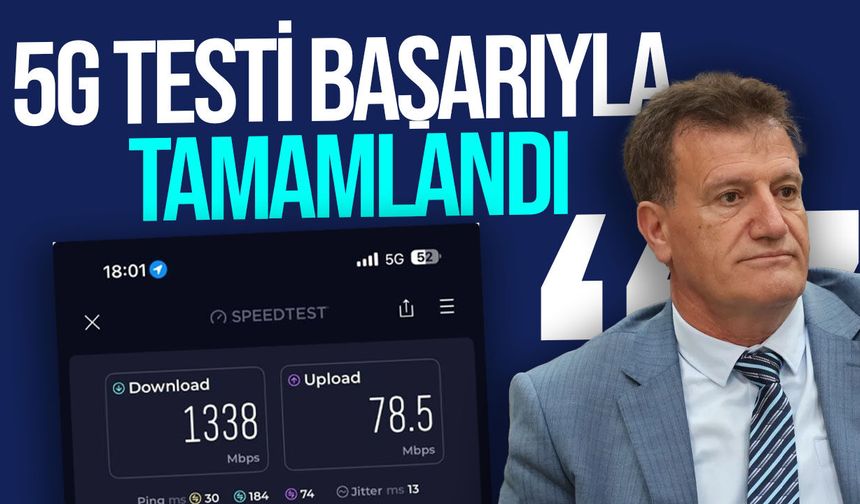 Arıklı: "5G testi başarıyla tamamlandı, hedef 15 Kasım"