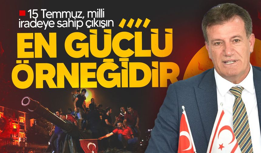 Arıklı'dan 15 Temmuz mesajı!