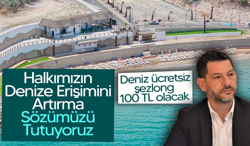 Çatalköy Halk Plajı açılıyor: Deniz ücretsiz, şezlong 100 TL olacak