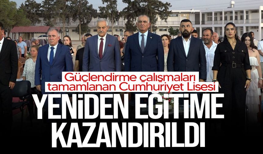 Çavuşoğlu: "30 yeni okul projesi hayata geçirildi”