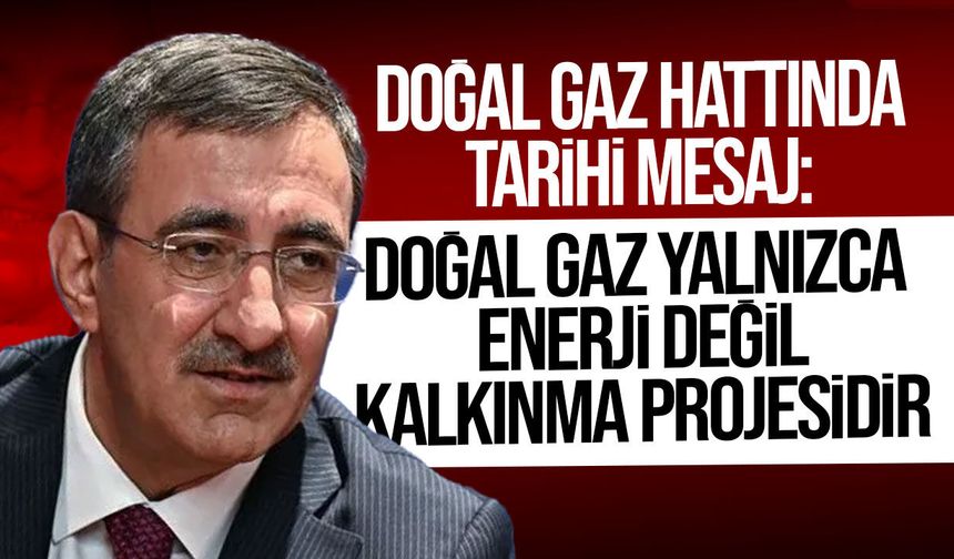 Cevdet Yılmaz: Doğal gaz hattı KKTC'nin enerji güvenliğini güçlendirecek