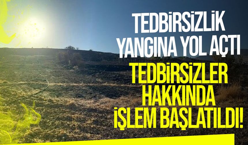 Dikmen'deki yangının nedeni belli oldu: 3 kişi hakkında yasal işlem