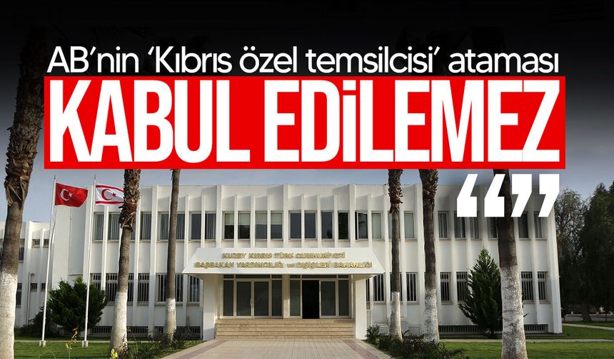 Dışişleri'nden AB'ye sert tepki: "Bu atama yok hükmündedir"