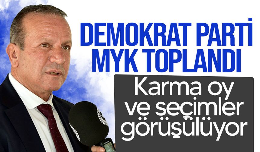 DP'de kritik toplantı: Karma oy ve seçimlerin aynı gün yapılması masada