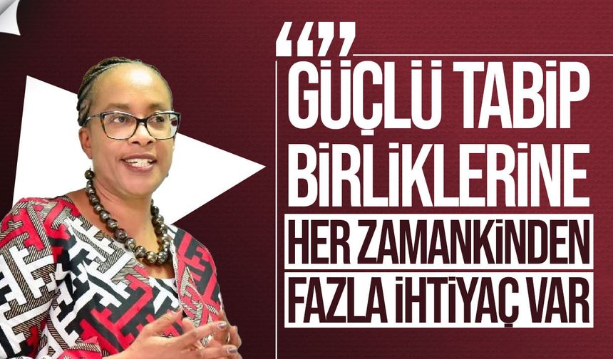 Dünya Tabipler Birliği Başkanı KKTC'de Konuştu
