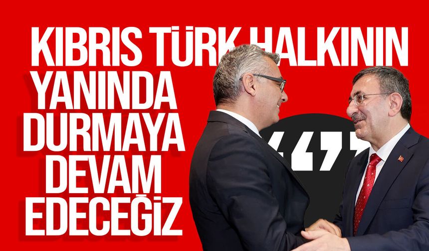 Erhürman ve Yılmaz’dan ortak mesaj: Kıbrıs süreci yakın istişareyle yürütülüyor