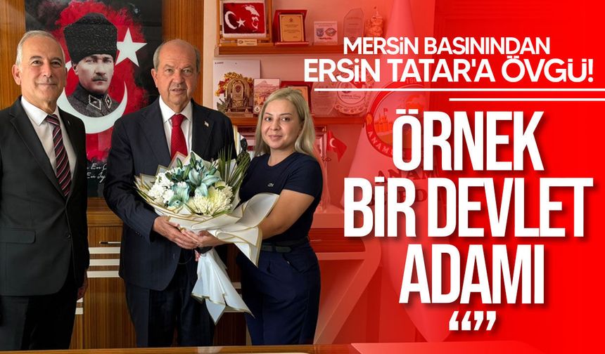 Ersin Tatar Mersin'de temaslarını sürdürüyor