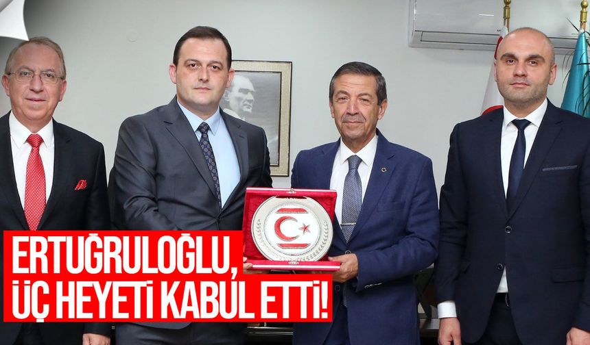 Ertuğruloğlu, 20 Temmuz kapsamında üç heyeti kabul etti