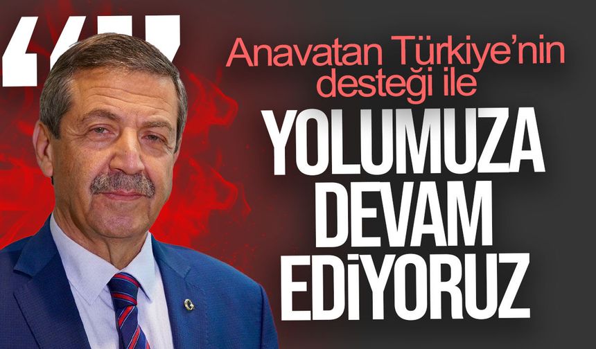 Ertuğruloğlu: "İki devletli çözüm hedefimizi kararlılıkla sürdürüyoruz"