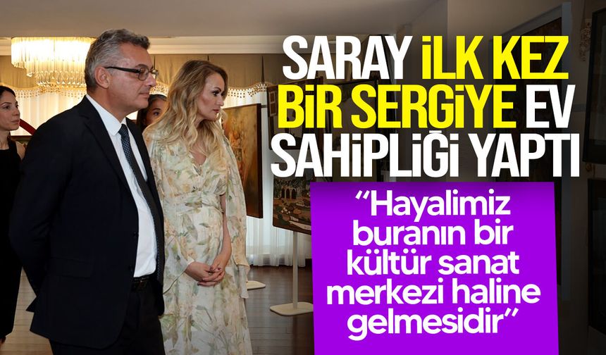 Eski Cumhurbaşkanlığı Sarayı’nda “Resmin Kamusal Hafızası” adlı sergi açıldı