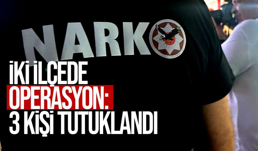 Girne ve Gazimağusa'da yasaklı madde operasyonu: 3 kişi tutuklandı