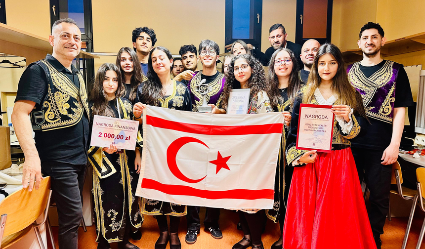 Genç Yetenekler Production Orkestrası Polonya'dan ödülle döndü