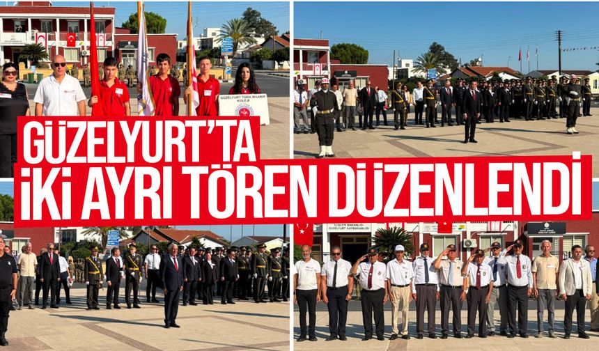 Güzelyurt'ta 20 Temmuz Barış ve Özgürlük Bayramı törenlerle kutlandı
