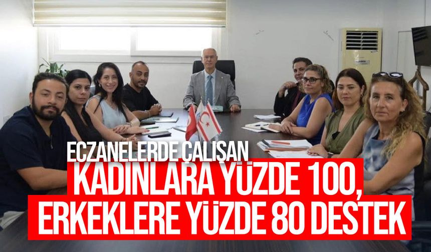 Hasipoğlu: Eczanelerde çalışanlara ilk kez prim desteği verilecek