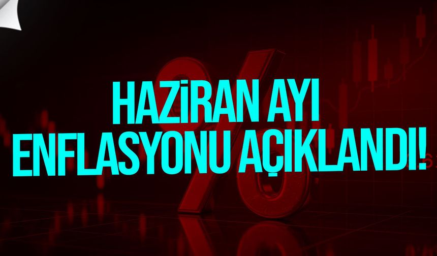Haziran ayı enflasyonu yüzde 2,29 oldu