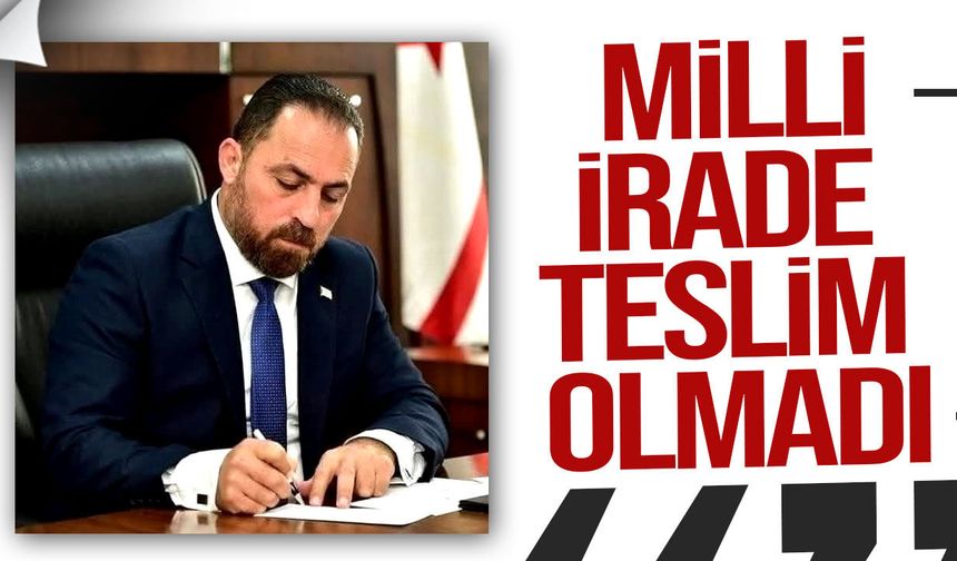 Hüseyin Çavuş'tan 15 Temmuz mesajı: Milli irade teslim olmadı