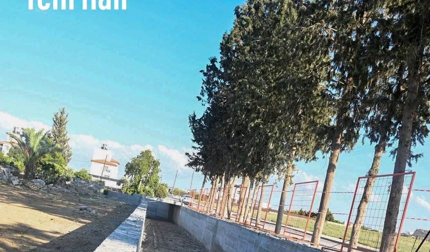 Amcaoğlu: "Dut Deresi Kanal Projemizde çalışmalar hızla devam ediyor"