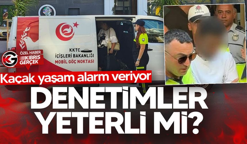 Kaçak yaşam alarm veriyor!