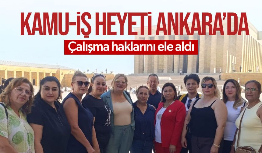 Kamu-İş Üyesi Kadınlar Ankara’da Eğitim Seminerine Katıldı