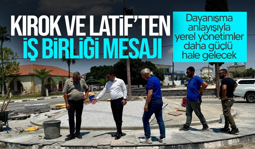 Kırok ve Latif’ten iş birliği mesajı