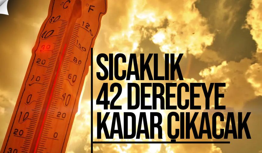 KKTC kavrulacak: Sıcaklık 42 dereceye kadar çıkacak