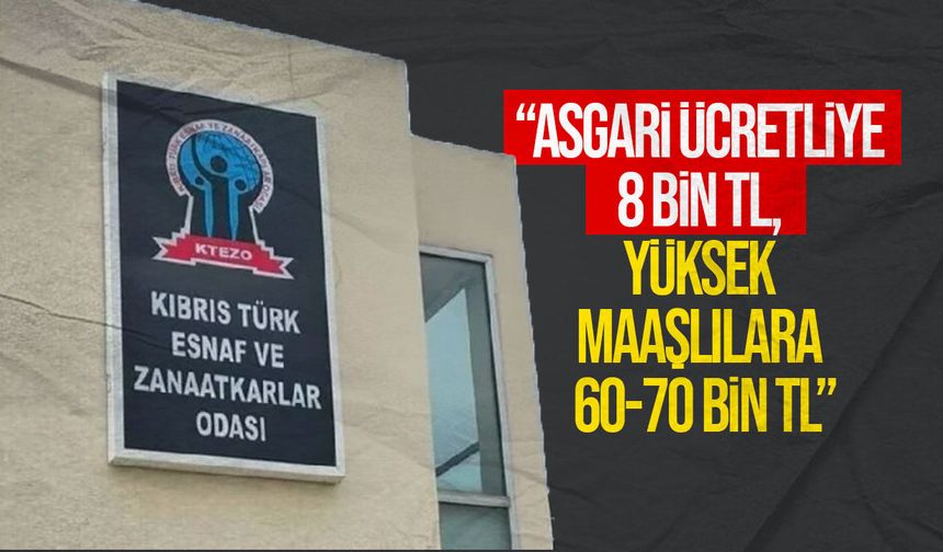 KTEZO: Asgari Ücretliye 8 Bin, Yüksek Maaşlıya 70 Bin TL Artış